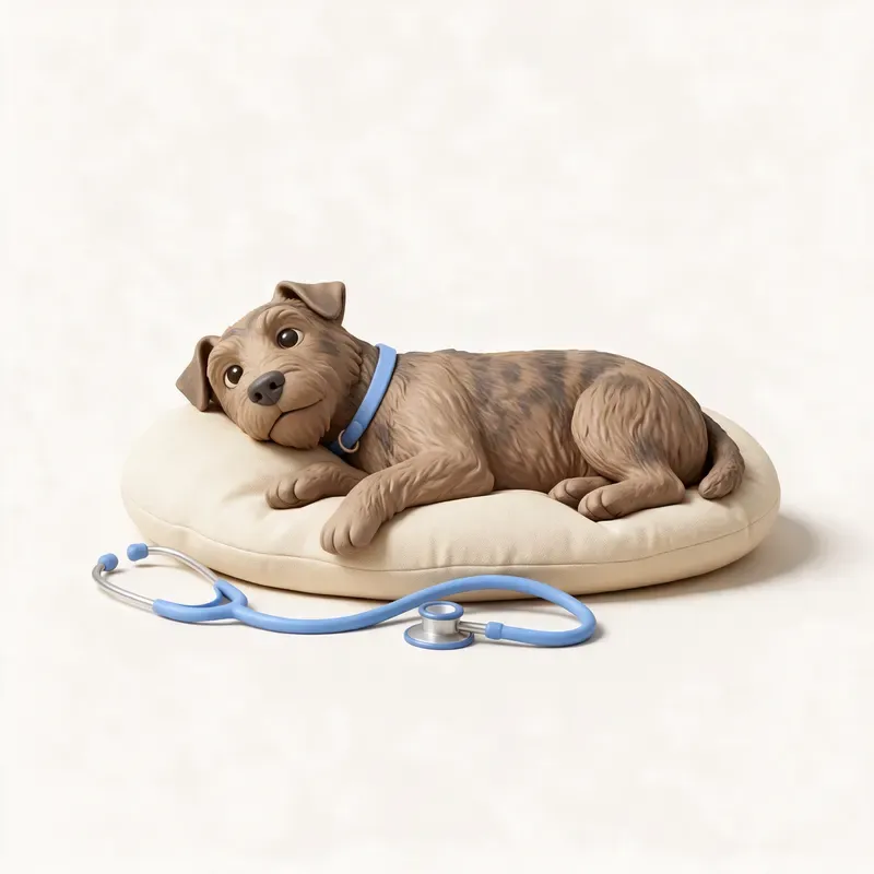Terrier irlandés Glen of Imaal: tranquilo y sano (ilustración)