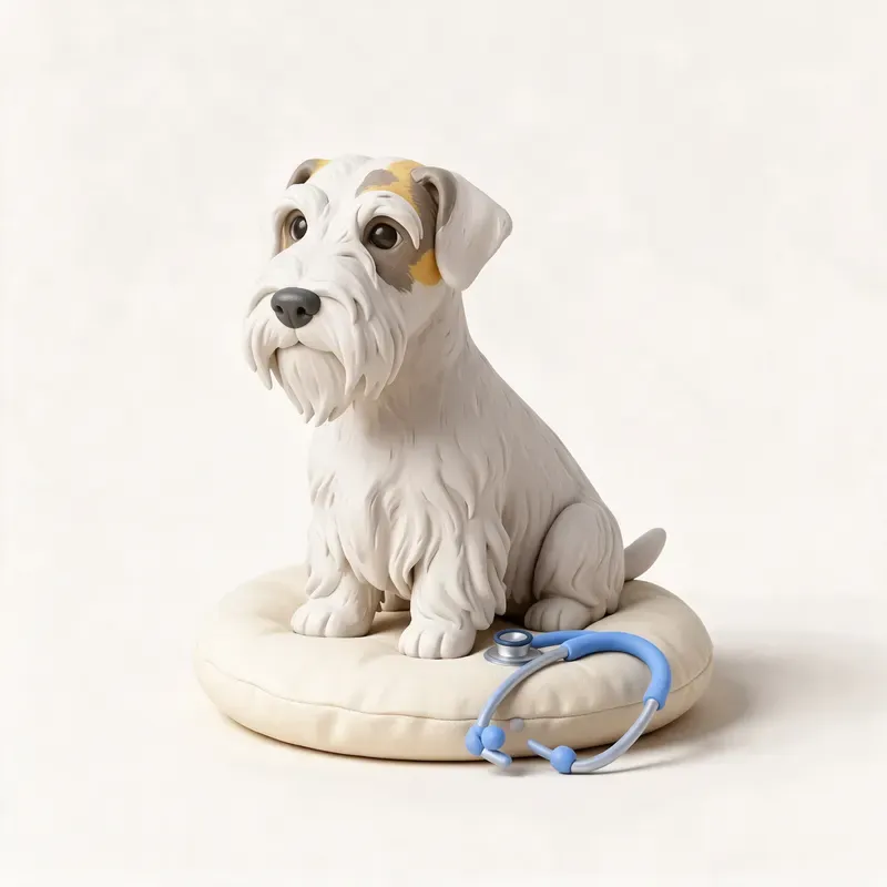 Sealyham terrier: tranquilo y sano (ilustración)