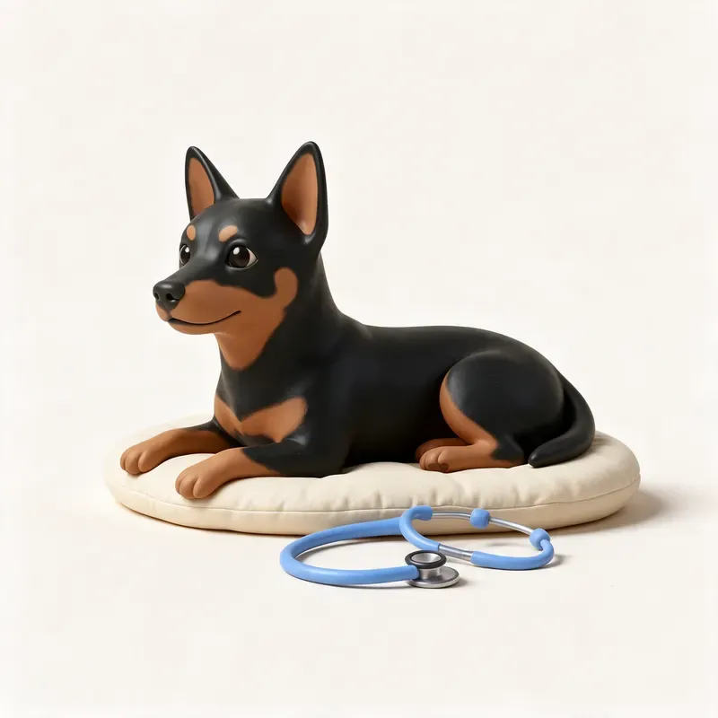 Lancashire heeler: tranquilo y sano (ilustración)